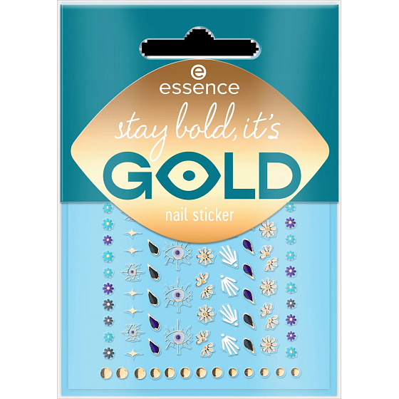 Essence Stay bold, it’s Gold naklejki na paznokcie 88 sztuk