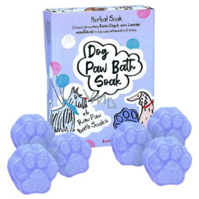 Bomb Cosmetics Herbal Soak Raw Paw tabletki na łapki przeciw zapaleniu i swędzeniu dla psów 6 sztuk