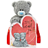 Me to You Miś w dziurkowanej torbie Make my heart smile 13 cm