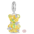 Zawieszka ze srebra próby 925 Miś Haribo z fantastycznego snu, charms do bransoletki