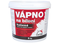 Čerťák Vápno na bílení hašené 6 kg