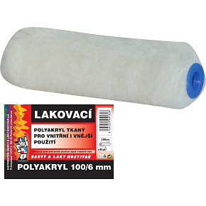 BARWY I LAKI HOSTIVAŘ mikrofibra wałek do malowania dla uchwytu 6 mm, 100 mm