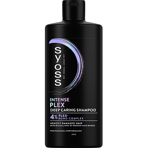 Syoss Intense Plex szampon do mocno uszkodzonych włosów, 440 ml