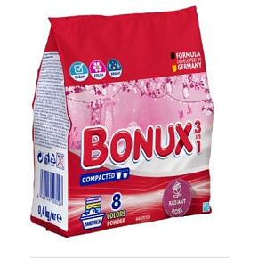 Bonux proszek do prania Radiant Rose, 400 g, 8 prań