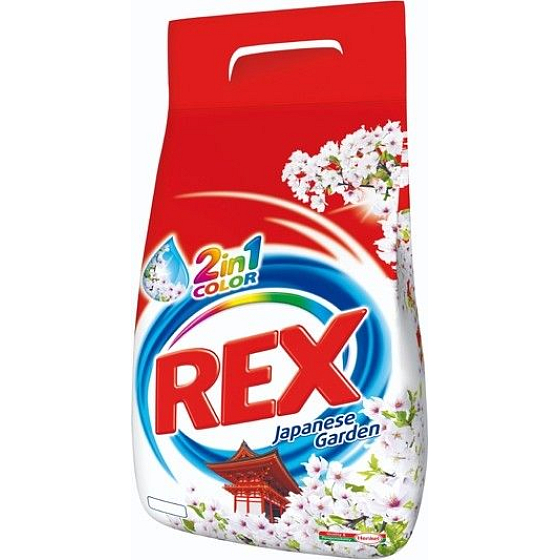 Rex 3x Action Japanese Garden Color prášek na praní barevného prádla 60 dávek 4,5 kg