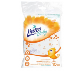 Linteo Baby Jednorázové bryndáčky 10 kusů vhodné na cestování