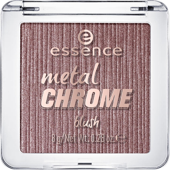 Essence Metal Chrome Blush tvářenka 20 Copper Crush 8 g