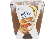 Glade Bali Sandalwood & Jasmine Santalové dřevo z Bali a jasmín vonná svíčka doba hoření až 30 hodin 70 g