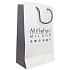 Millefiori Milano Taška papírová 22 x 12 cm bílá malá 1 kus