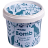 Bomb Cosmetics Ledová láva - Icelandic Lava Přírodní máslový tělový peeling 365 ml