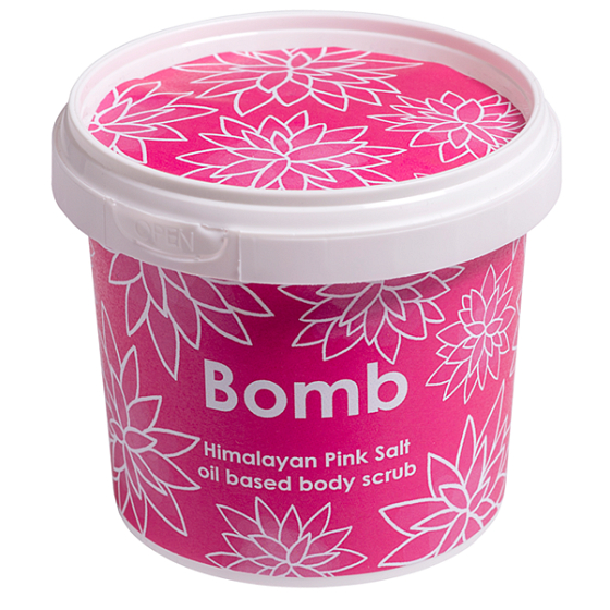 Bomb Cosmetics Himalájská sůl - Pink Himalayan Salt Přírodní sprchový tělový peeling 365 ml