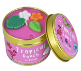 Bomb Cosmetics Tropikalny punch - Tropical Punch Wonna naturalna, ręcznie wykonana świeczka w puszce pali się aż 35 godzin