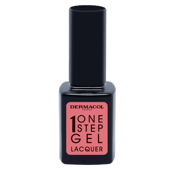 Dermacol One step gel lacque lak na nehty 02 Ancien Pink 11 ml