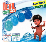 Dr. Devil Polar Aqua Push Pull WC blok bez koszyka 4 x 20 g