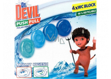 Dr. Devil Polar Aqua Push Pull WC blok bez koszyka 4 x 20 g
