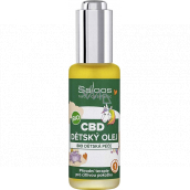 Saloos CBD Bio Olej dla wrażliwej skóry dla dzieci 50 ml