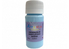 Art e Miss Świat uniwersalna farba akrylowa 83 Neon niebieski 40 g