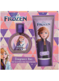 Disney Frozen Anna woda toaletowa 50 ml + nawilżające mleczko do ciała 150 ml, zestaw prezentowy dla dzieci