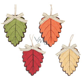 List tekstylny na zawieszenie 10 cm różne kolory