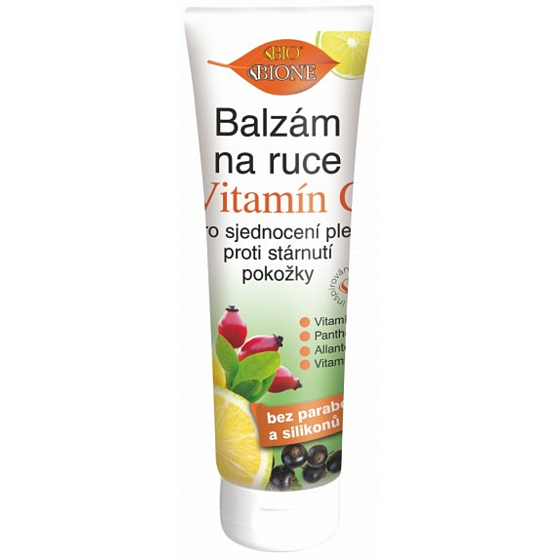 Bione Cosmetics Witamina C regenerujący i nawilżający balsam do rąk 205 ml