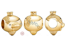Charm Srebrny 925 Wąż jest szóstym zwierzęciem w 12-letnim cyklu chińskiego zodiaku, koralik na bransoletkę