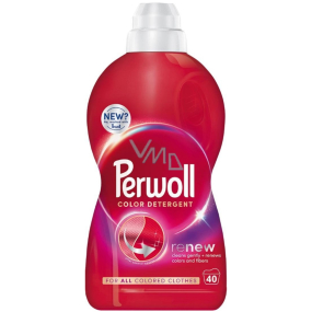 Perwoll Renew Color żel do prania kolorowego, ochrona przed utratą kształtu i zachowanie intensywności koloru 40 dawek 2 l Perwoll Renew Color żel do prania kolorowego, ochrona przed utratą kształtu i zachowanie intensywności koloru 40 dawek 2 l
