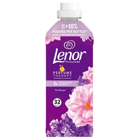 Lenor Amethyst & Floral Bouquet koncentrovaná aviváž, 32 dávek, 675 ml