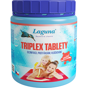 Laguna Triplex Mini tabletki 3w1, dezynfekcja, flokulacja i przeciwdziałanie glonom, 500 g
