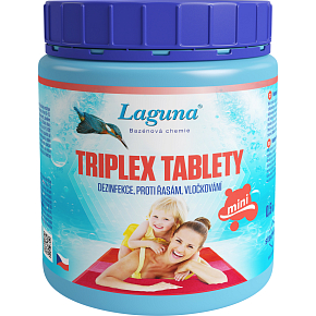 Laguna Triplex Mini tabletki 3w1, dezynfekcja, flokulacja i przeciw algom, 500 g