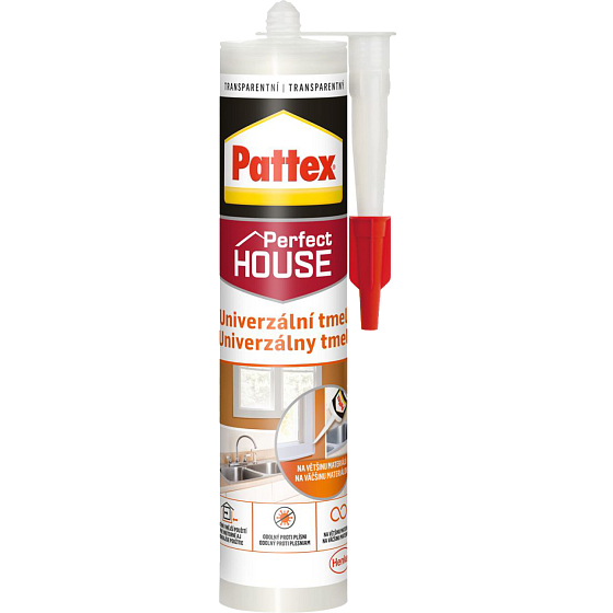 Pattex uniwersalny silikon, biały, 280 ml