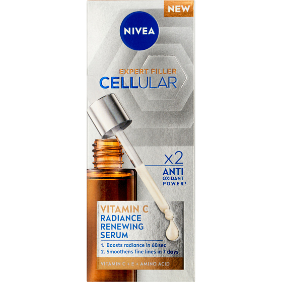 Nivea Cellular Expert Filler s vitamínem C rozjasňující sérum 30 ml