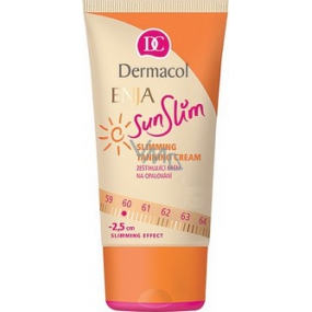 Dermacol Enja SunSlim SPF6 zeštíhlující krém na opalování 150 ml