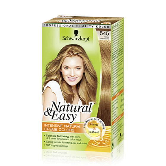Schwarzkopf Natural & Easy Cinnamon Harmony barva na vlasy 545 zlatoplavá skořice