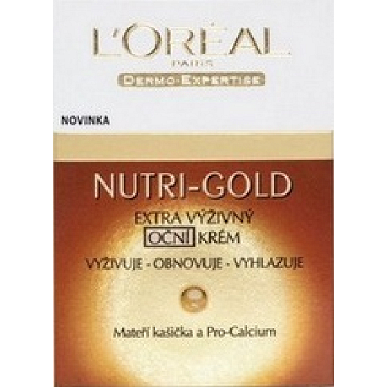 Loreal Paris Nutri-Gold extra výživný oční krém 15 ml
