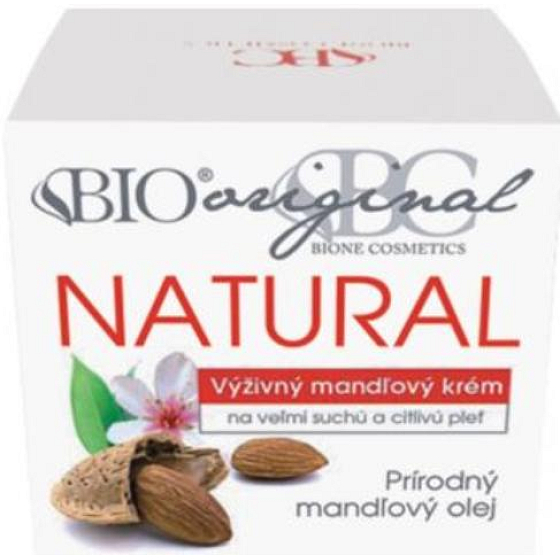 Bione Cosmetics Mandle tradiční mastný pleťový krém 51 ml
