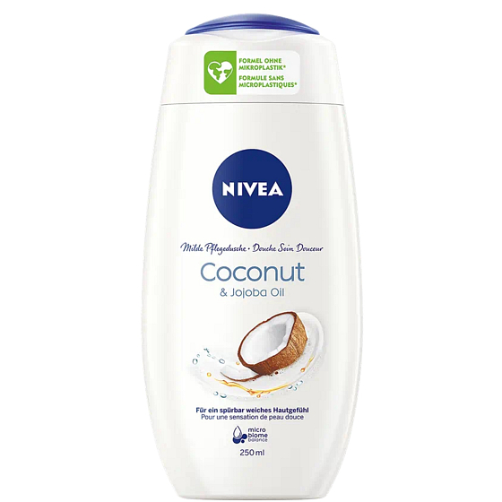 Nivea Coconut & Jojoba Oil żel pod prysznic 250 ml