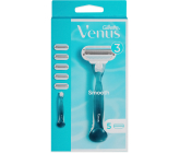 Gillette Venus Smooth golarka + zapasowe wkłady 5 sztuk dla kobiet