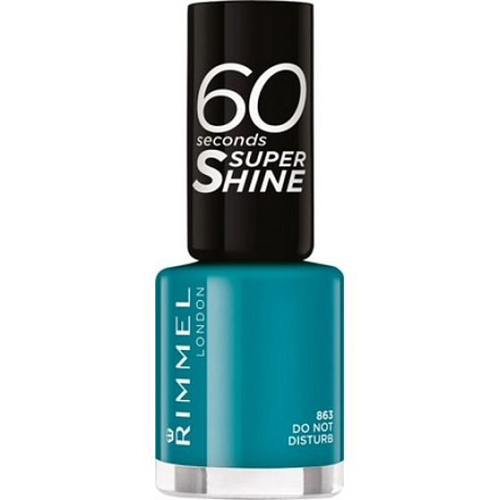 Rimmel London 60 Seconds Super Shine Nail Polish lak na nehty 863 Do Not Disturb 8 ml