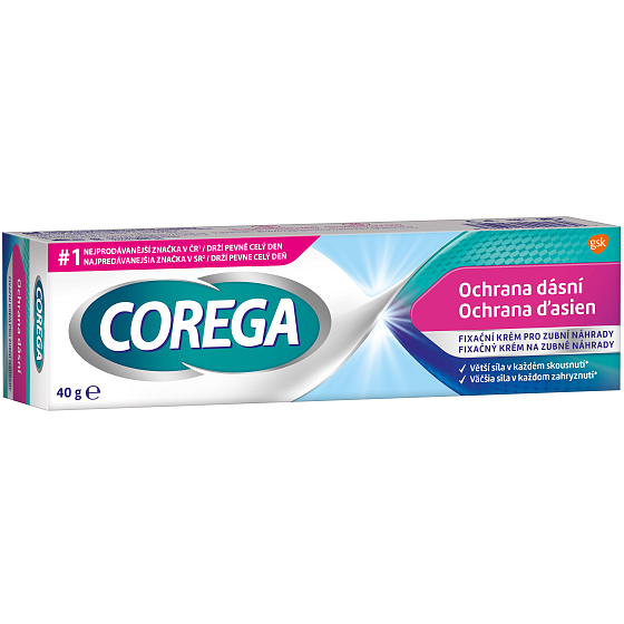 Corega Ochrona dziąseł krem mocujący 40 g