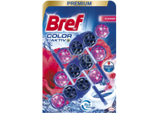 Bref Blue Aktive Fresh Flower, WC kuličky, 3 × 50 g