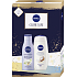 Nivea Coconut Care tělové mléko 200 ml + sprchový gel 250 ml, kosmetická sada pro ženy