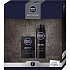 Nivea Men Deep Comfort voda po holení 100 ml + pěna na holení 200 ml, kosmetická sada pro muže