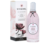Vivian Gray Vivanel Lotus & Rose luksusowa woda toaletowa z olejkami eterycznymi dla kobiet 100 ml