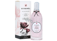 Vivian Gray Vivanel Lotus & Rose luksusowa woda toaletowa z olejkami eterycznymi dla kobiet 100 ml