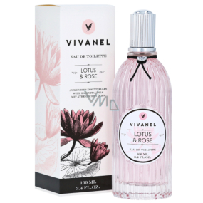 Vivian Gray Vivanel Lotus & Rose luksusowa woda toaletowa z olejkami eterycznymi dla kobiet 100 ml