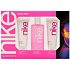 Nike Ultra Pink Woman toaletní voda 100 ml + tělové mléko 75 ml + sprchový gel 75 ml, dárková sada pro ženy