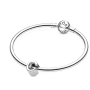 Charm Srebrna 925 Litera C, koralik na bransoletkę