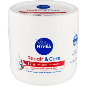 Nivea Repair & Care 12% Glicerol + witamina E krem do ciała 400 ml