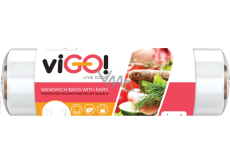 Sáček mikrotén.Vigo 32x21cm s uchy 150ks 1711