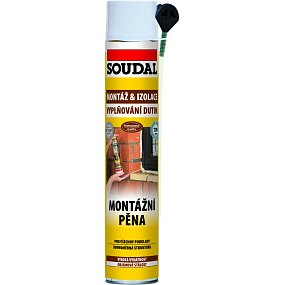 Soudal pianka montażowa, rozprężna, tubka, 300 ml Soudal pianka montażowa, rozprężna, tubka, 300 ml